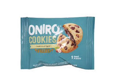 Oniro Vanilla Cookie Filled with Chocolate Cream, أونيرو كوكيز فانيليا محشوة بكريمة الشوكولاتة